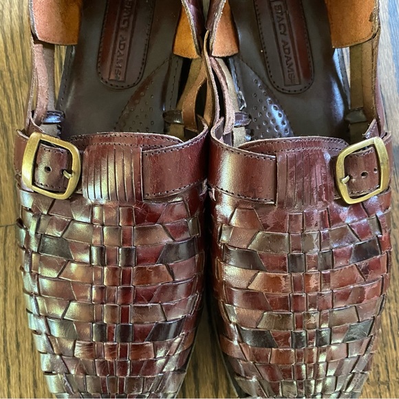 Stacy Adams Woven Leather Closed Toe Sandal - Picture 7 of 7